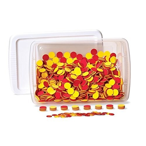 Engaging Math Manipulatives: 1000 Foam Counting Chips for Early Learning