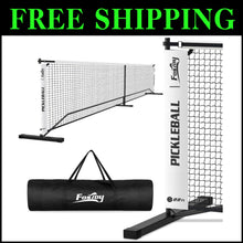 Load image into Gallery viewer, Outdoor Pickleball Net Set: 22FT Portable with Carry Bag &amp; Tear-Resistant Design