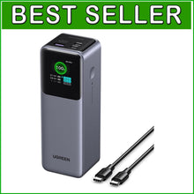 Load image into Gallery viewer, Nexode 25000mAh 200W Portable Power Bank with TFT Smart Display for All Devices