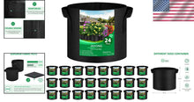 Load image into Gallery viewer, Stylish &amp; Versatile 10 Gallon Fabric Grow Bags - Ideal for Indoor &amp; Outdoor Use