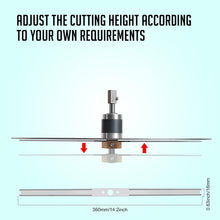 Load image into Gallery viewer, Stainless Steel Electric Bud Trimmer with Adjustable Blades &amp; Easy Outlet Port