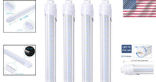 Load image into Gallery viewer, High-Efficiency 8FT LED Tube with Dual-Ended Power - Ideal for Shops and Garages