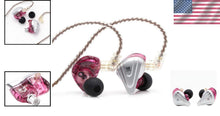 Load image into Gallery viewer, Premium Purple In-Ear 5BA+1DD Hybrid Earphones with Noise Isolation and Comfort