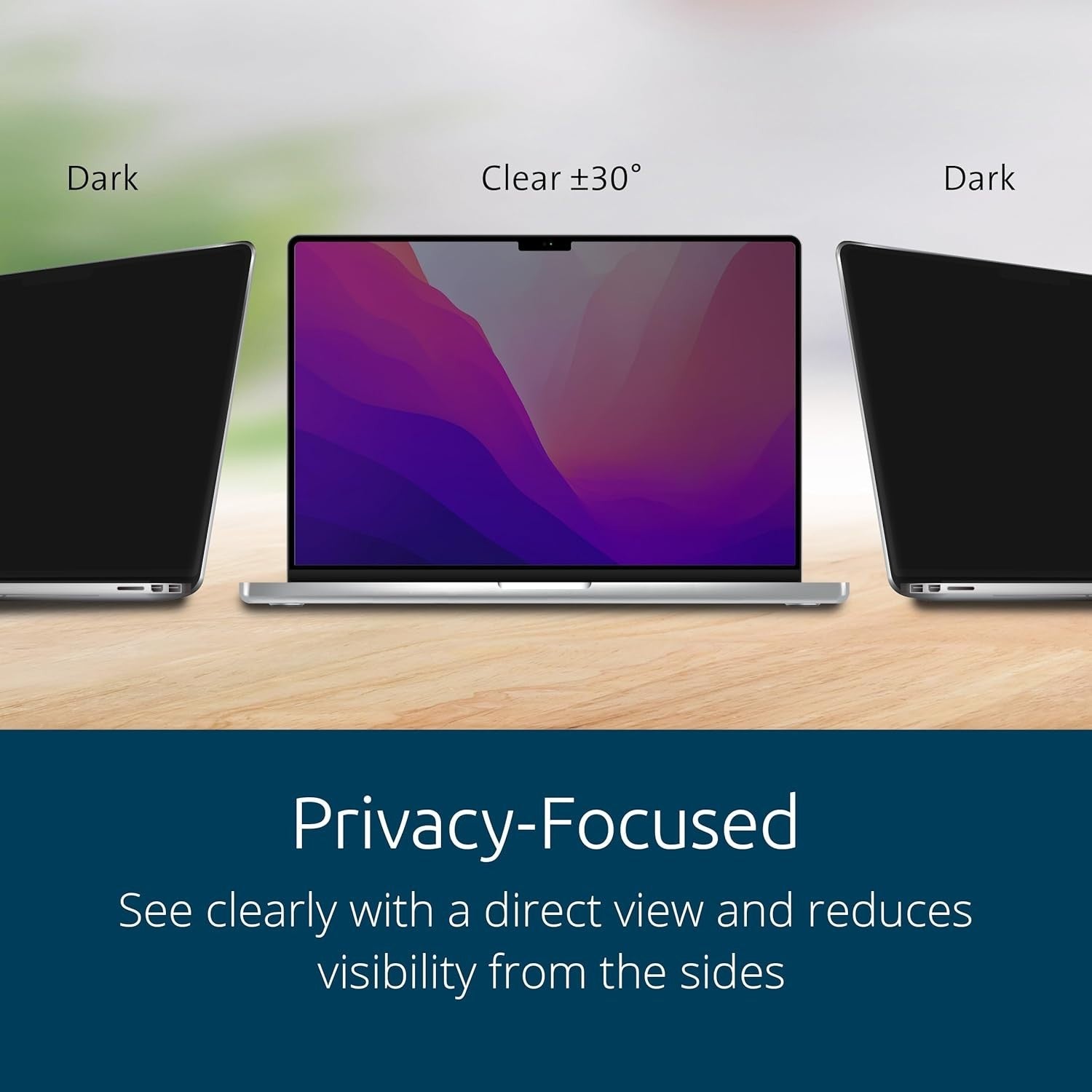2021-2024 MacBook Pro 16" Magnetic Privacy Filter - Blue Light & Glare Reduction