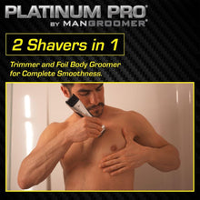 Load image into Gallery viewer, MANGROOMER Lithium Battery Body Groomer – Ideal for Manscaping &amp; Trimming