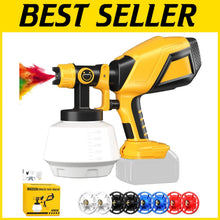 Load image into Gallery viewer, Effortless Cordless 1200ml Paint Sprayer with 8 Copper Nozzles for All Surfaces