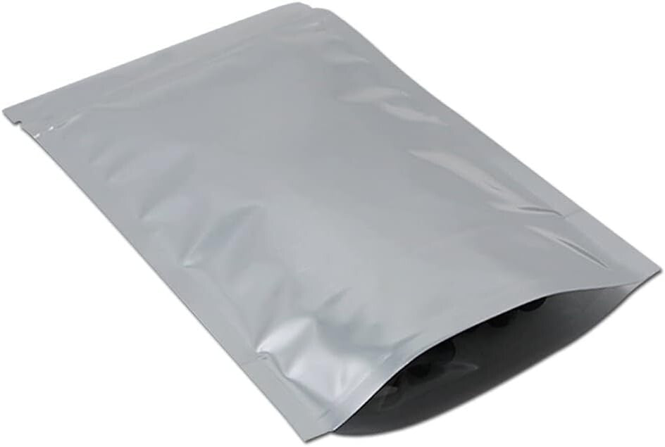 Clear Front 1000 Count Heat Seal Mylar Bags – Ideal for Snacks, Coffee & More