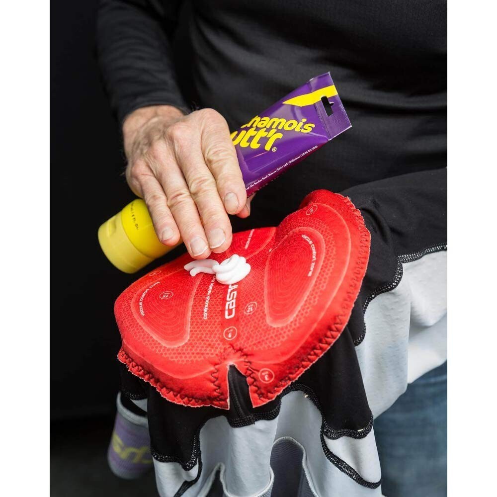 Chamois Butt'r Anti-Chafe Cream 2-Pack - Non-Greasy Relief with Measuring Spoons