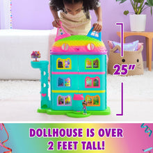 Load image into Gallery viewer, Gabby's 14-Pc Interactive Dollhouse Set - 25-Inch Celebration Toy for Kids