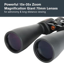 Load image into Gallery viewer, Ergonomic 15-35x70 Zoom Binoculars – Ideal for Nature Observations &amp; Stargazing