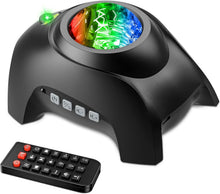Load image into Gallery viewer, Transform Your Space: LED Galaxy Projector with Music and Timer - Relax &amp; Enjoy!