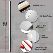 Load image into Gallery viewer, Easy Peel &amp; Stick Blackout Strips - PVC Light Blockers, Ideal for Nurseries