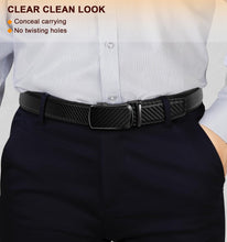 Load image into Gallery viewer, Customizable Men's Ratchet Belt Set – Effortless Adjustments, Luxury Gift