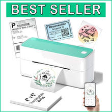 Load image into Gallery viewer, High-Speed Bluetooth Shipping Label Printer - Compatible with Major Platforms