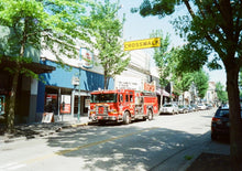 Load image into Gallery viewer, Stylish Striped Green EKTAR H35N Half Frame Camera - Automatic Exposure Included