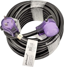 Load image into Gallery viewer, Heavy Duty 30 Amp RV Extension Cord 75FT with Lighted Handle - Outdoor Ready