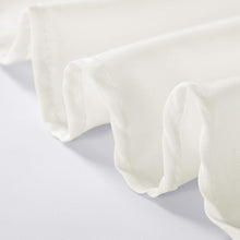 Load image into Gallery viewer, Elegant 60x120 Inch Washable Ivory Polyester Tablecloth - 12 Pack for Events
