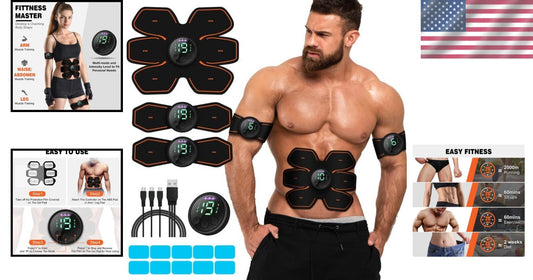 Portable ABD Stimulator Machine - Ideal for Home Workouts & Fitness Routines