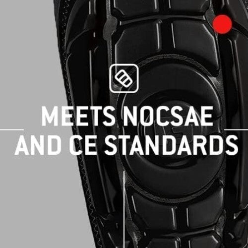 Adult Medium Soccer Shin Guards with SmartFlex Technology - NOCSAE Approved