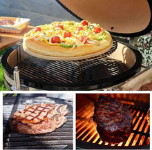 Load image into Gallery viewer, Cast Iron Cooking Grid 18 3/16" - Ideal for Big Green Egg &amp; Char-Griller Grills