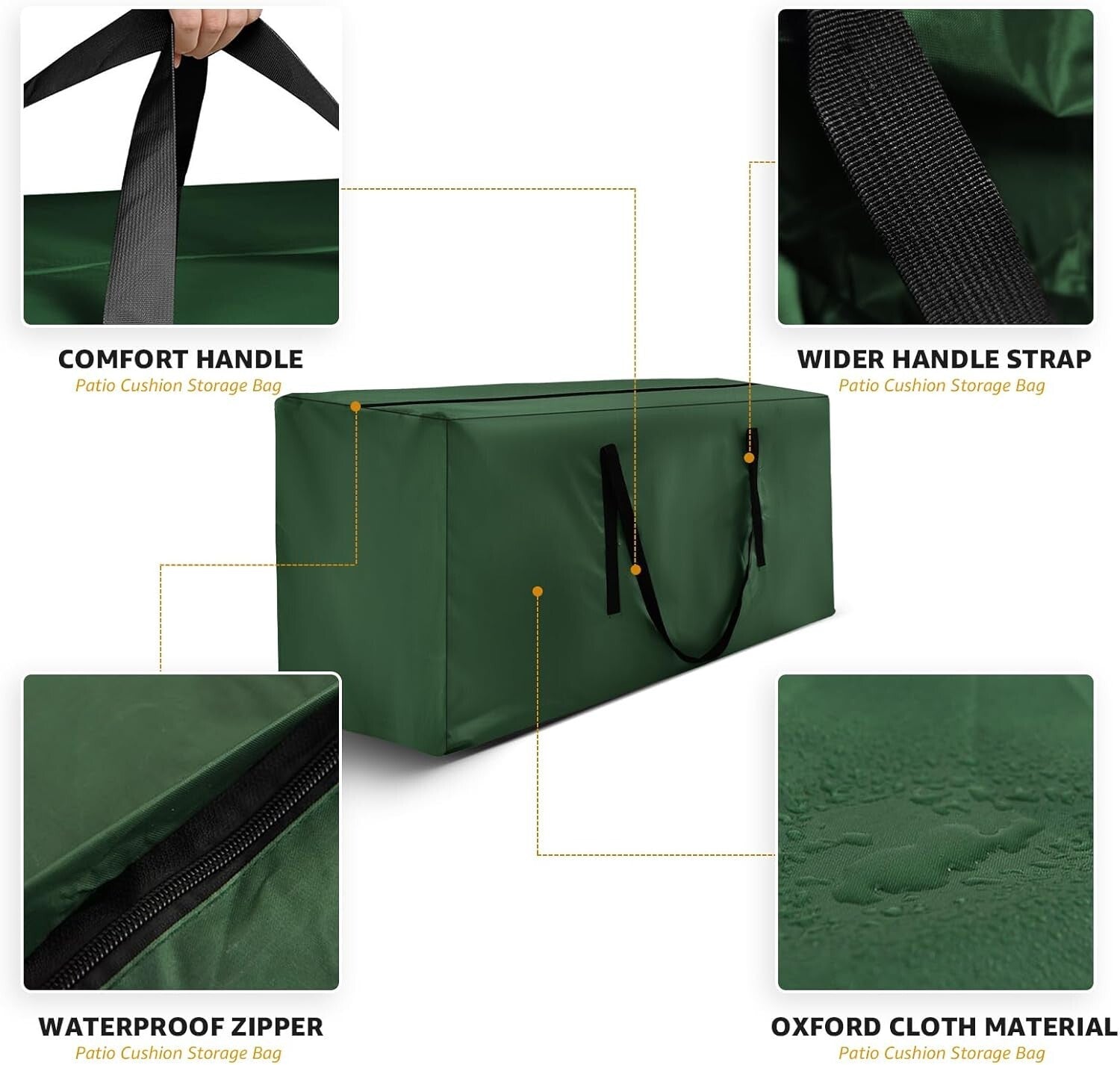 Durable Multi-Functional Storage Bag Set for 12ft Trees & Outdoor Gear - 2 Pack