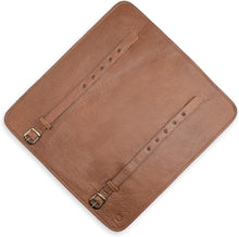 Load image into Gallery viewer, Luxury Buffalo Leather Knife Roll – 7 Slot Chef's Knife Bag for Professionals