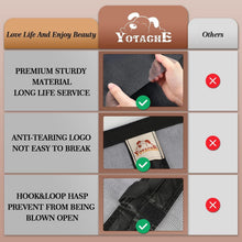 Load image into Gallery viewer, Premium 64”x81” Magnetic Screen Door for Easy Access - Fits Most Patio Doors