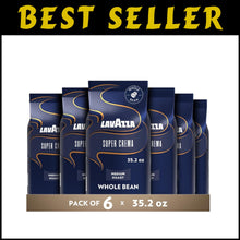 Load image into Gallery viewer, Premium Super Crema Espresso Coffee - 2.2 lb Arabica-Robusta Blend, Bold Flavor