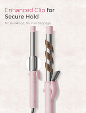 Load image into Gallery viewer, Upgraded 1-Inch Self-Rotating Curling Wand for Stunning Beach Waves in 8 Minutes