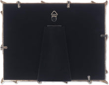 Load image into Gallery viewer, Versatile 4x6 Double Picture Frame with Gold Lacquered Finish and Branch Motif