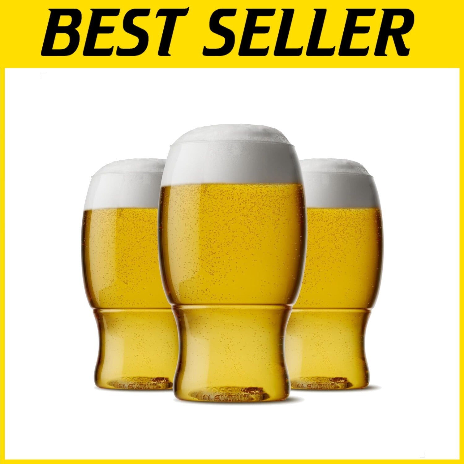 48 Count Premium Clear Plastic Pint Glasses – Perfect for Parties & Events