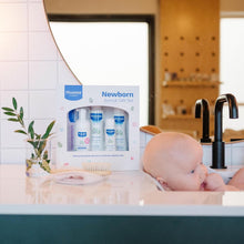 Load image into Gallery viewer, Delicate Newborn Skincare &amp; Bath Essentials - 5 Piece Gift Set for Babies