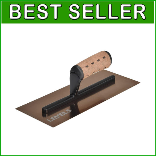 Heavy-Duty 12" Drywall Trowel: High-Impact Handle & Strong Stainless Steel Blade