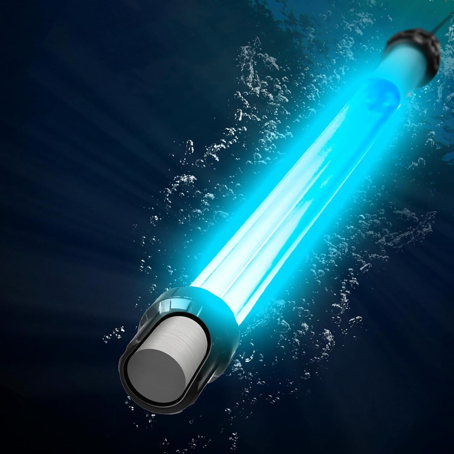 Effortless 55W UV Pool Light with Quick-Clean Technology - Algae Solutions