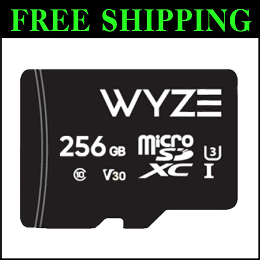 High-Speed 256GB MicroSDXC Card - Waterproof & Compatible with Multiple Devices