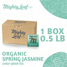 Load image into Gallery viewer, Intoxicating Organic Spring Jasmine Green Tea - 100 Silk Foil Bags Inside