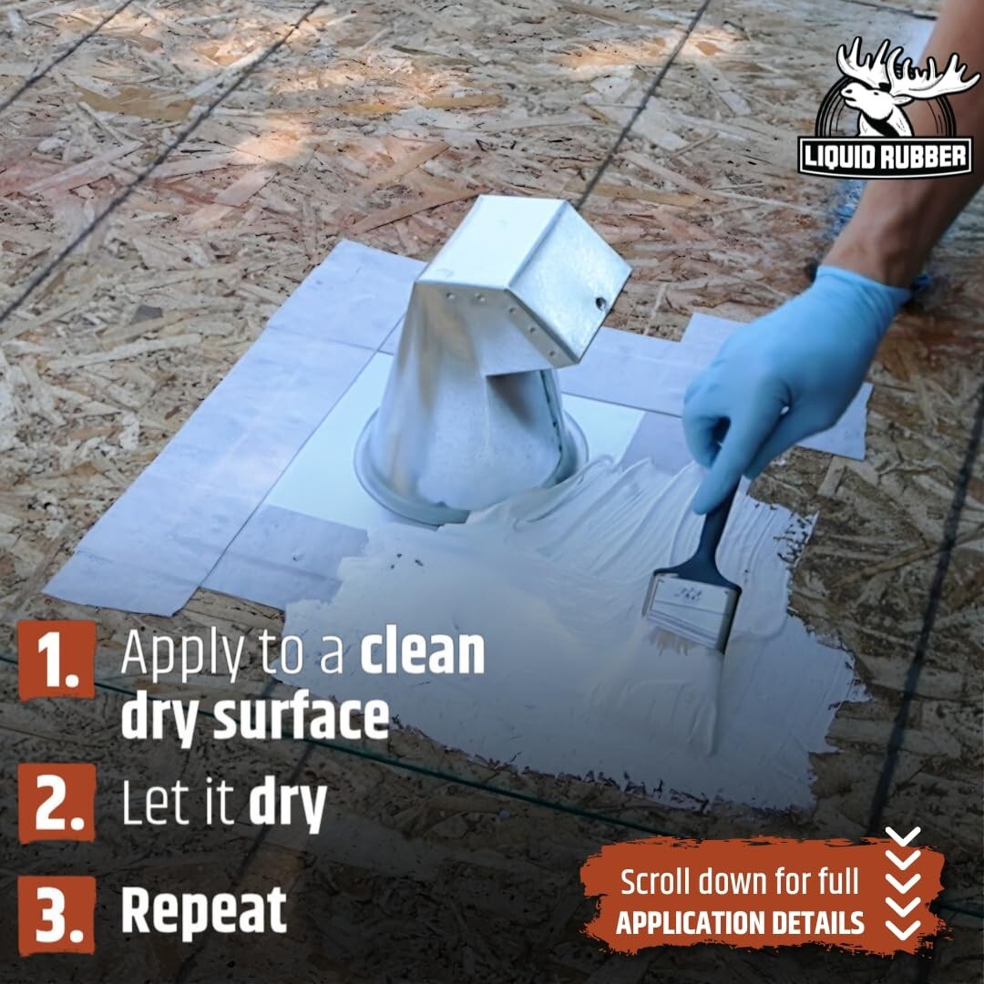 Advanced Elastomeric Waterproof Sealant - Flexible Coating for Metal & Concrete