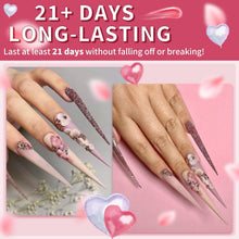 Load image into Gallery viewer, Gift-Ready 18 Color Poly Nail Gel Kit: Glitter Nail Art &amp; Temperature Effects