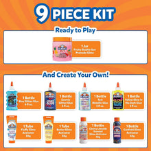 Load image into Gallery viewer, Fun-Filled Elmer’s All-Star Slime Kit with Fluffy &amp; Glow-in-the-Dark Options