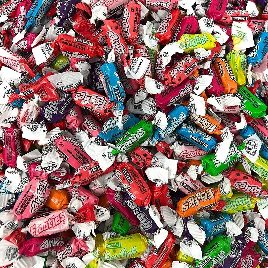 Bulk Tootsie Roll Frooties Taffy - 160oz Gluten & Peanut-Free Variety Candy Mix