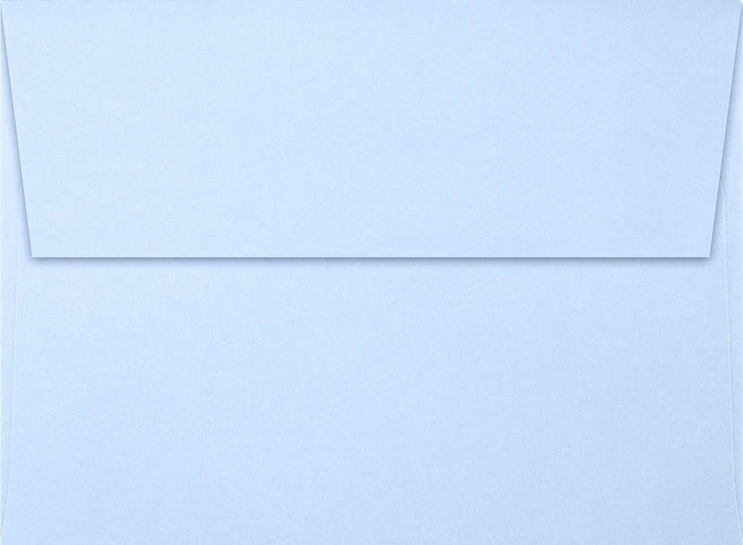 Durable Self-Seal A7 Envelopes in Baby Blue – Perfect for Every Occasion