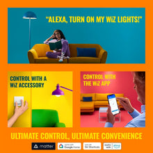 Load image into Gallery viewer, Energy Efficient 60W A19 LED Smart Bulbs - 6 Pack with Matter Compatibility