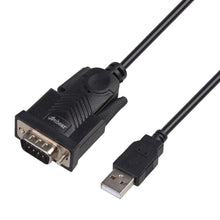 Load image into Gallery viewer, PL2303 USB to RS232 DB9 5 FT Cable Adapter for Printers and Cameras - Pk of 10