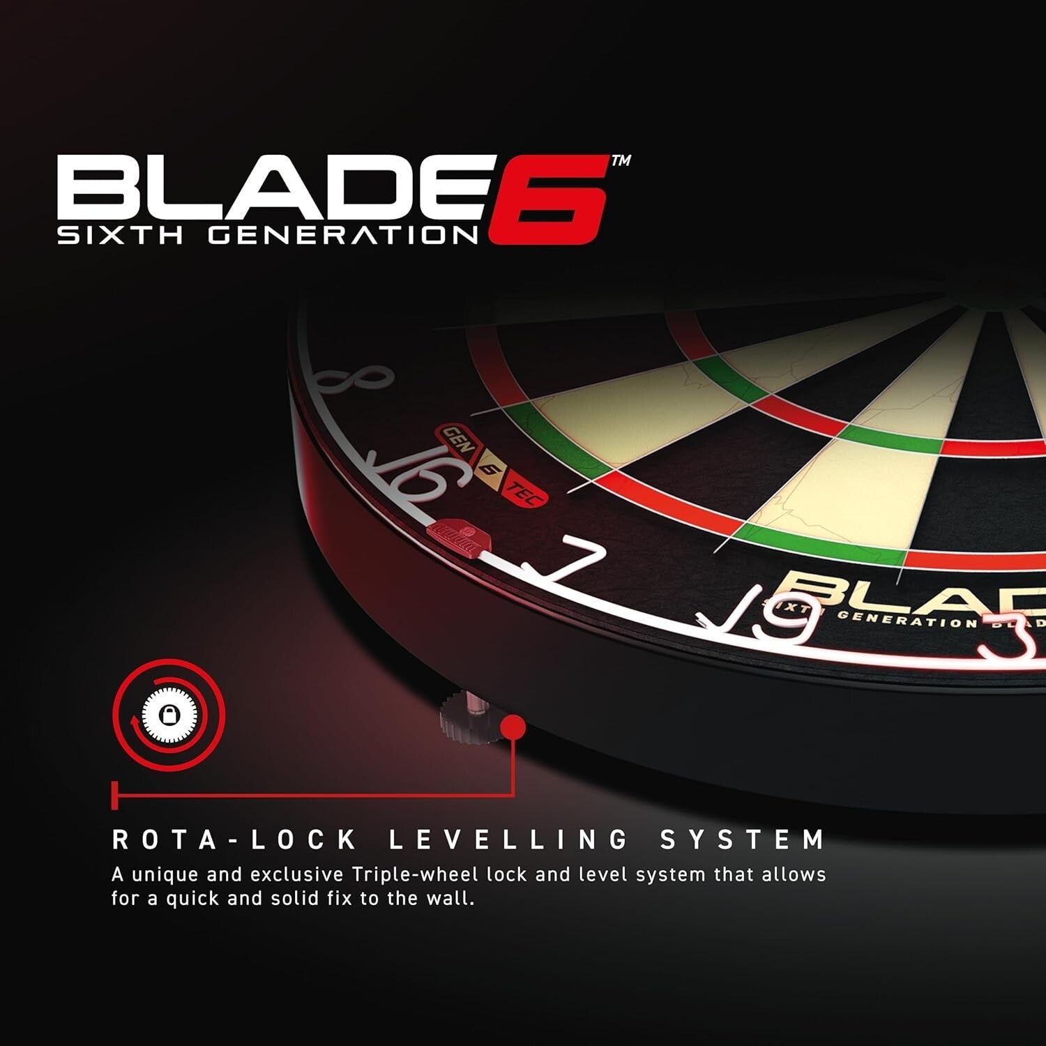 High-Performance Blade 6 Dartboard - Official Specs and Minimal Bounce Outs