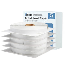 Load image into Gallery viewer, High-Tack Butyl Seal Tape - Ideal for RV and Trailer Sealing - 5 Rolls 30' Each