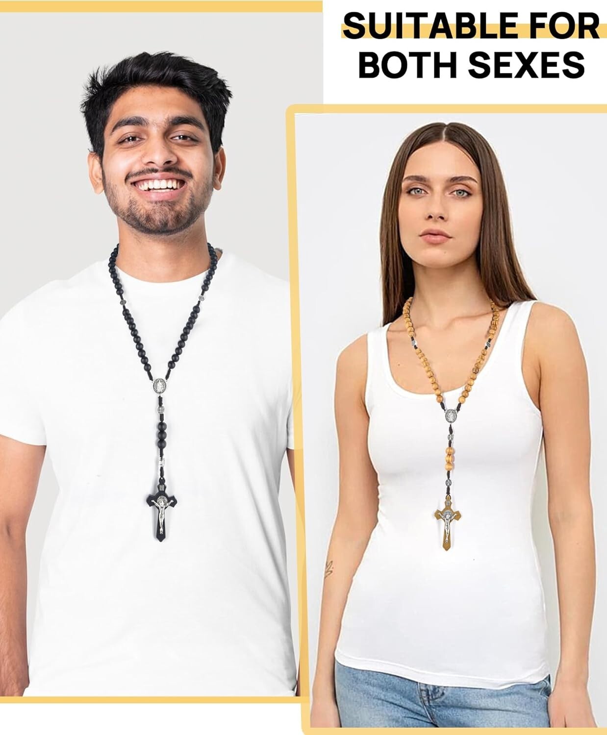 Premium Handmade Catholic Rosaries - 24 Pack for Baptisms & Special Moments