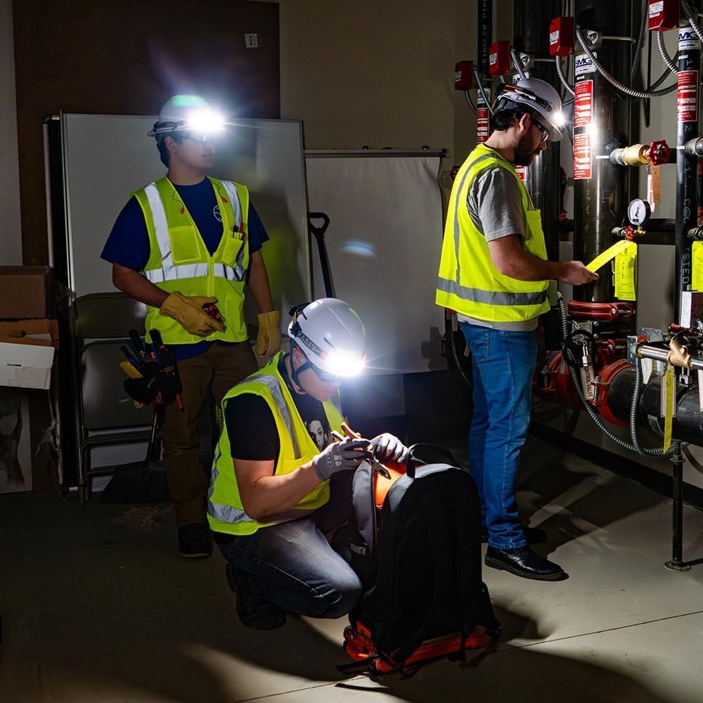 575 Lumens USB-C Rechargeable Headlamp with Adjustable Focus for Work & Outdoors