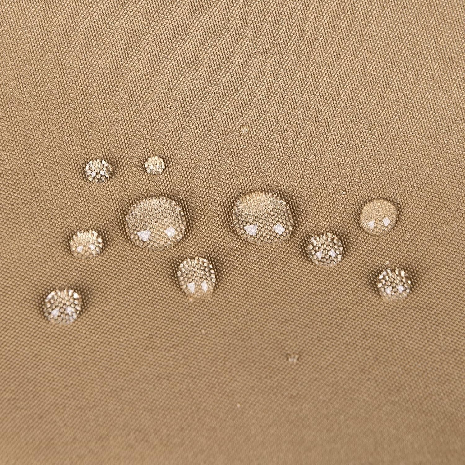 Elegant Outdoor Gazebo Curtain Set with 4 Panels - 10' x 12', Easy Install