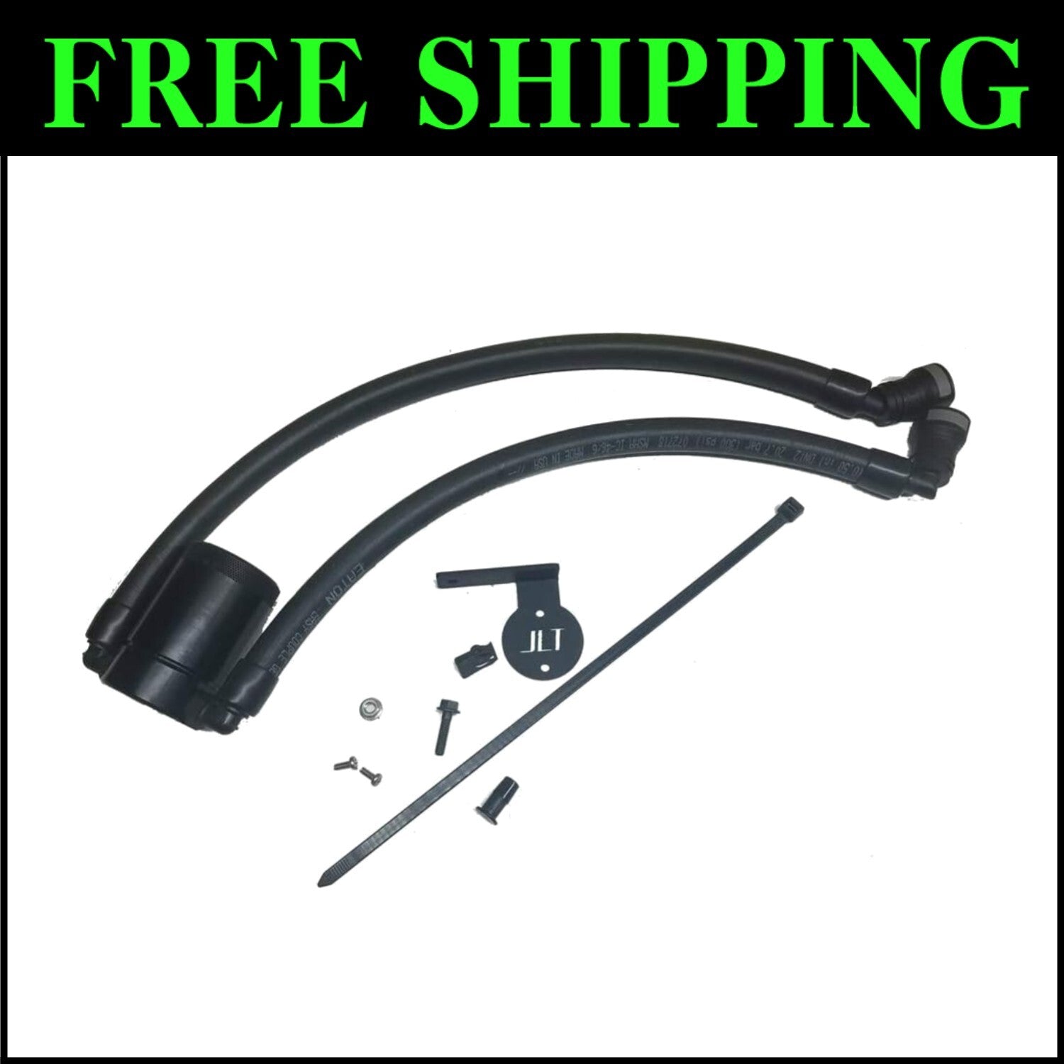 2011-2019 F150 Black Anodized Oil Separator - Easy Plug-N-Play Installation
