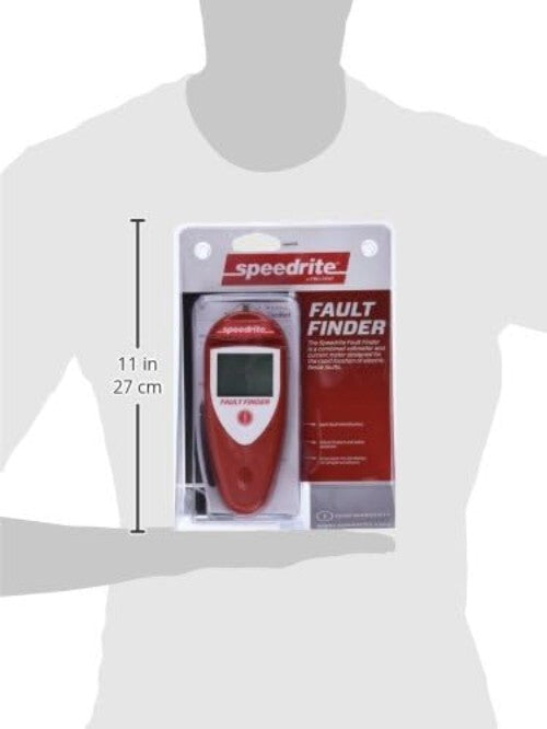 Battery-Powered Digital Fault Finder with Backlit Display for Pets & Horses